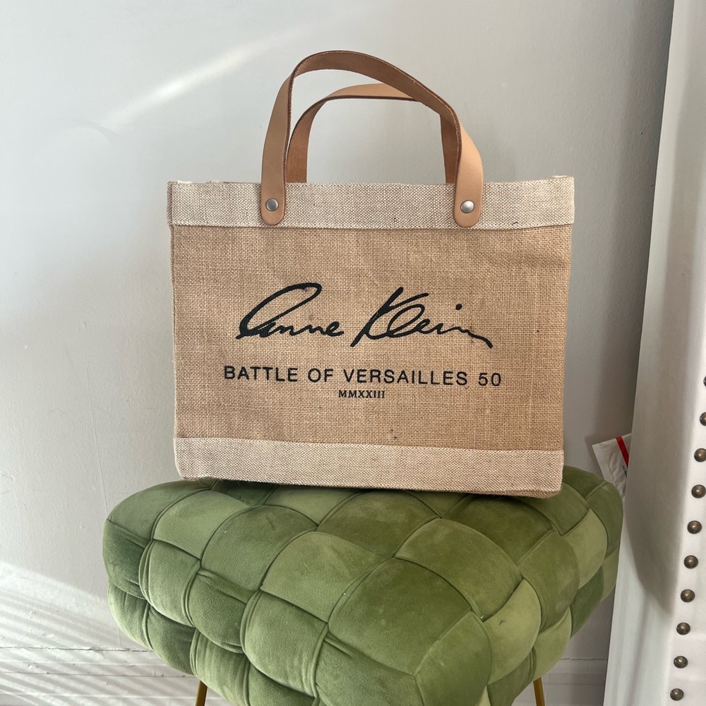 Anne Klein Tan and Brown Tote Bag